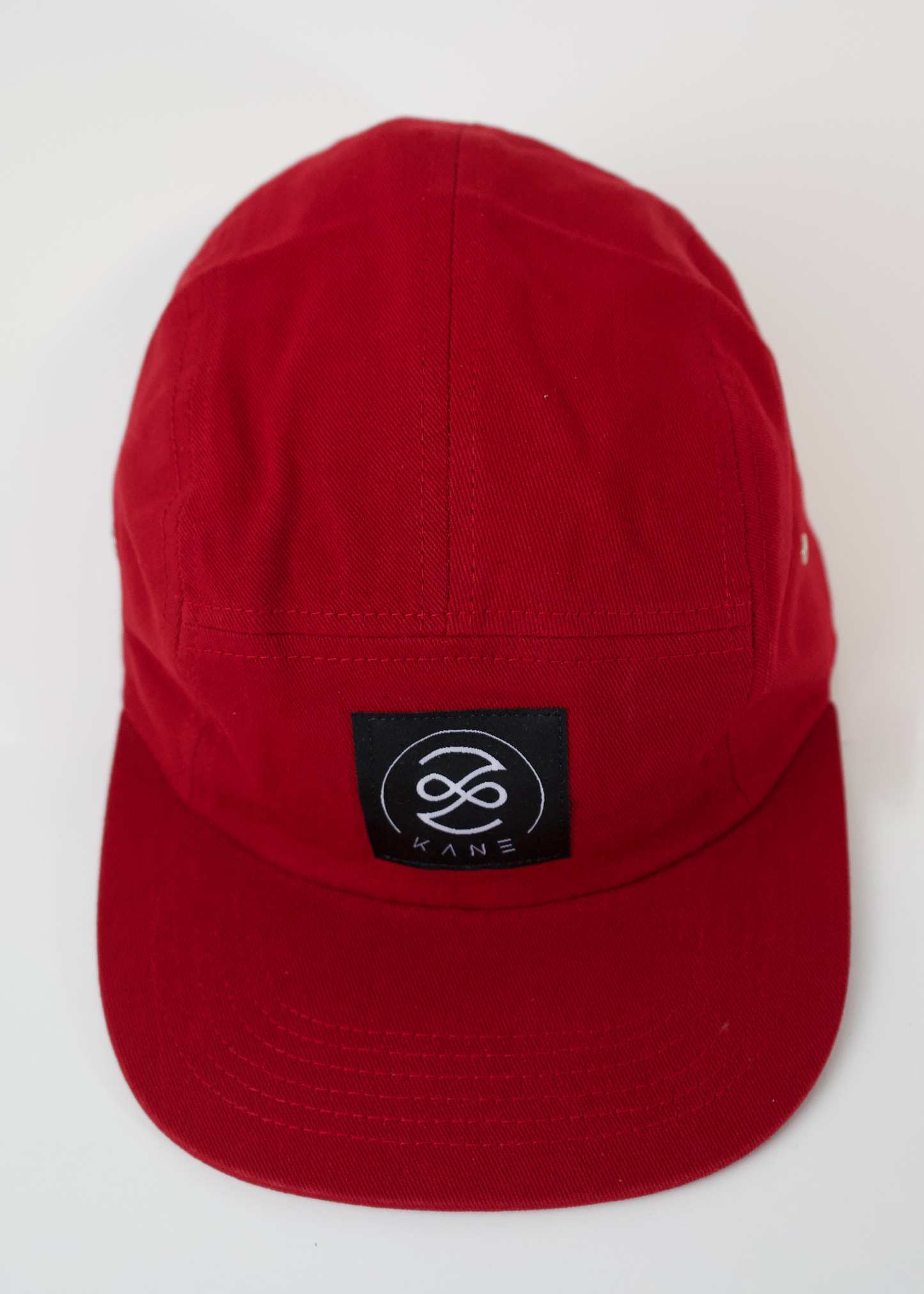 Gorra 5 Paneles Rojo