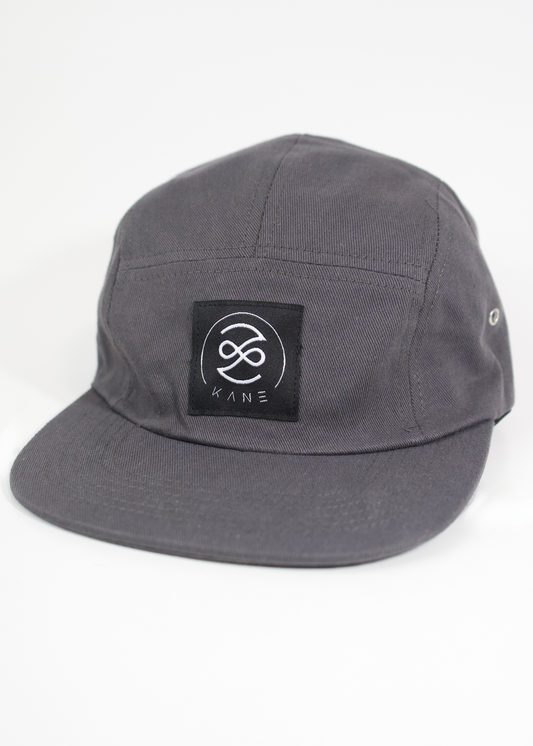 Gorra 5 Paneles Gris